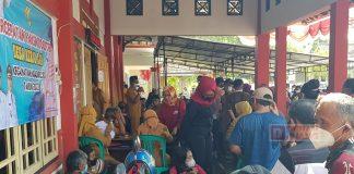 Sri Rejeki Pantau Vaksinasi Booseter Di Desa Kerjo Lor