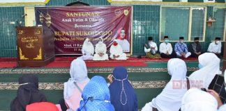 Hadiri Pengajian, Bupati Etik Himbau Masyarakat Ikut Vaksin