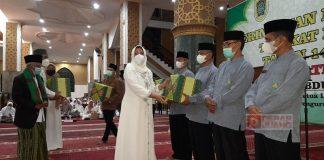 Sri Mulyani Hadiri Peringatan Nuzulul Quran 1443 H