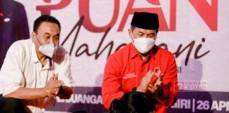 Mbak Puan Letakkan Batu Pertama Pembangunan Kantor DPC Wonogiri