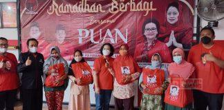 Giat Suyanto Bagikan Sembako dari Mbak Puan