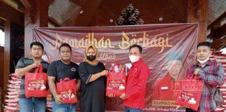 Rahmad Handoyo Serahkan Bantuan dari Mbak Puan di Klaten