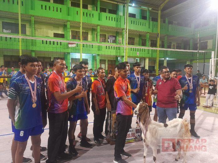 Andang Inisiasi Turnamen Bola Voli Bertajuk Kambing Cup