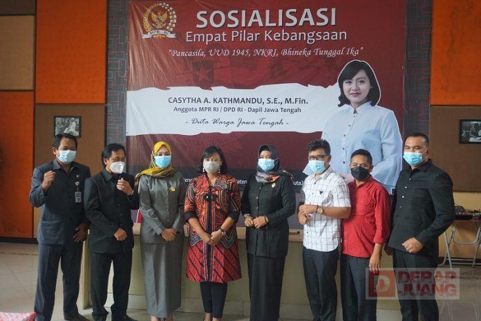 Bangun Karakter Bangsa, Casytha Ajak Masyarakat Perkuat Komitmen NKRI