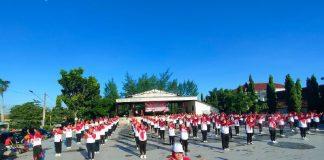 Bangun Tubuh dan Alam Sehat, DPC Partai Tegal Gelar Sicita dan Penghijauan Lingkungan