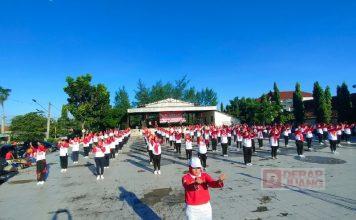 Bangun Tubuh dan Alam Sehat, DPC Partai Tegal Gelar Sicita dan Penghijauan Lingkungan