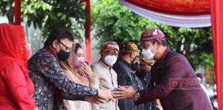 Bersama MenPAN RB, Mas Hendi Pimpin Upacara HUT ke-475 Kota Semarang