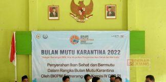 Bulan Mutu Karantina Ikan Segar, Sunarna: Budayakan Konsumsi Ikan Sejak Dini