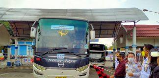 Bupati Afif Lepas 400 Pemudik Tujuan Jakarta