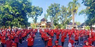 DPC PDI Perjuangan Pekalongan Ikut Pecahkan Rekor Muri Sicita