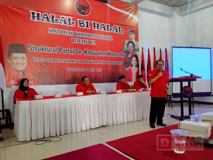 Di Hadapan Kader Partai Wonosobo, Sofwan Perkuat Barisan