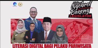 Dongkrak Pelaku Pariwisata, Melalui Ngobrol Bareng Legislator