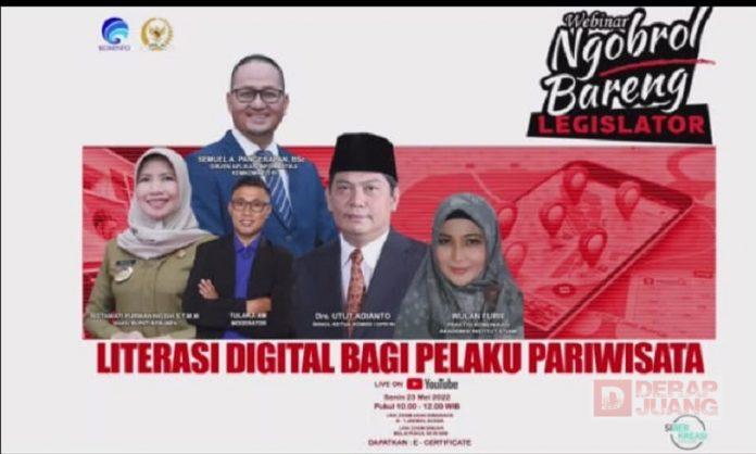 Dongkrak Pelaku Pariwisata, Melalui Ngobrol Bareng Legislator