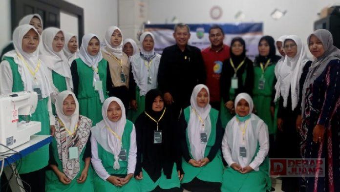 Dorong Peningkatan Perekonomian, Junarso Berikan Fasilitas Pelatihan Keterampilan