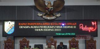 Edy Supriyanto Pimpin Rapat Paripurna DPRD Kota Pekalongan