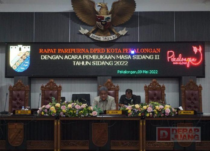 Edy Supriyanto Pimpin Rapat Paripurna DPRD Kota Pekalongan
