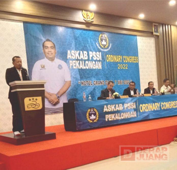 Gus Santo Jadi Ketua Panitia Kongres Tahunan Askab Pekalongan, Acara Berjalan Lancar