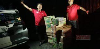 Luapan Rob, PDI Perjuangan Demak Salurkan Bantuan Sembako di Sriwulan