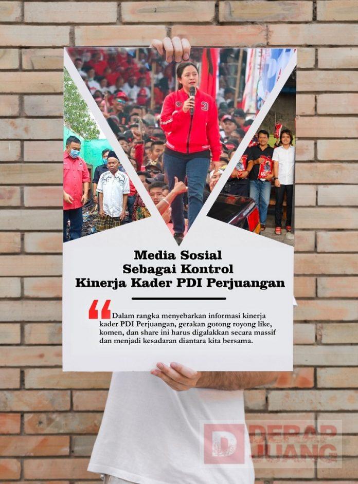 Media Sosial Sebagai Kontrol Kinerja Kader PDI Perjuangan
