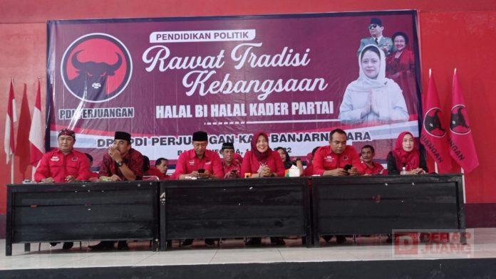 Merawat Tradisi Kebangsaan, PDI Perjuangan Banjarnegara Selenggarakan Hahal Bi Halal Kader Partai