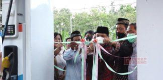 Ngesti Nugraha Resmikan SPB Pertades Desa Tlogo