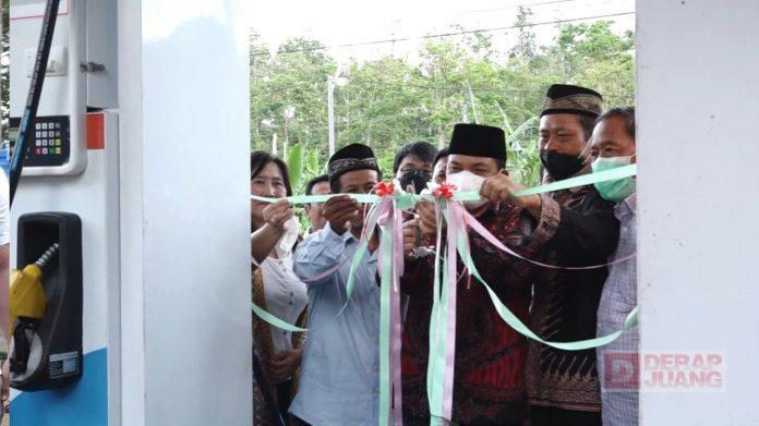 Ngesti Nugraha Resmikan SPB Pertades Desa Tlogo