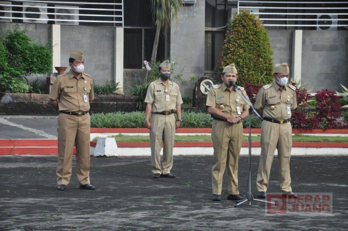 Pastikan Seluruh Hadir, Ngesti Nugraha Panggil Satu Persatu Jajaran OPD