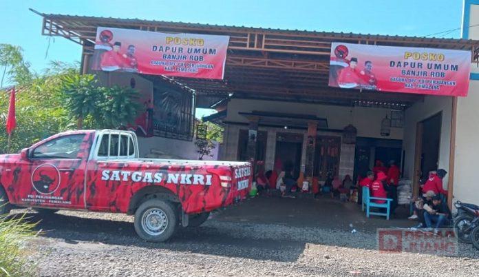 Pesisir Pemalang Terendam Banjir Rob, Baguna Buka Posko dan Salurkan Sembako (2)