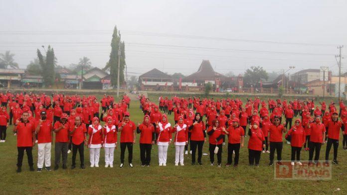 Ratusan Kader Banteng Purbalingga Semarakkan Pelaksanan SICITA