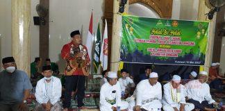 Ridwan Hadiri Halal Bihalal GP Ansor Gringsing, Sekaligus Serahkan Bantuan