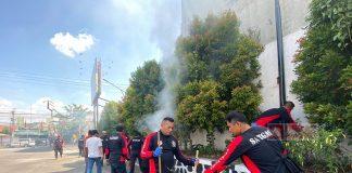 Satgas Cakra Buana Lakukan Bersih-bersih Kantor DPD Partai, Halaman Jadi Bersih dan Rapi