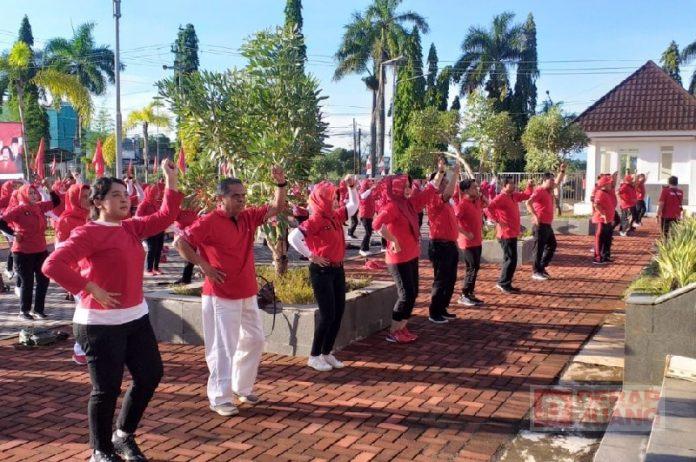 Semarakkan Gebyar SICITA, 300 Kader PDI Perjuangan Pemalang Ikut Secara Antusias