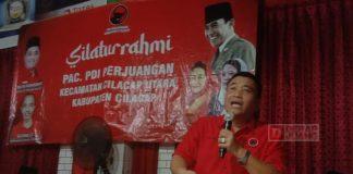 Silaturahmi PDI Perjuangan Cilacap Utara, Taufik: PDI Perjuangan Harus Dimenangkan