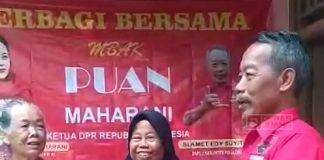 Slamet Bagikan Beras Puan, Hadirkan Berkah di Penghujung Ramadhan