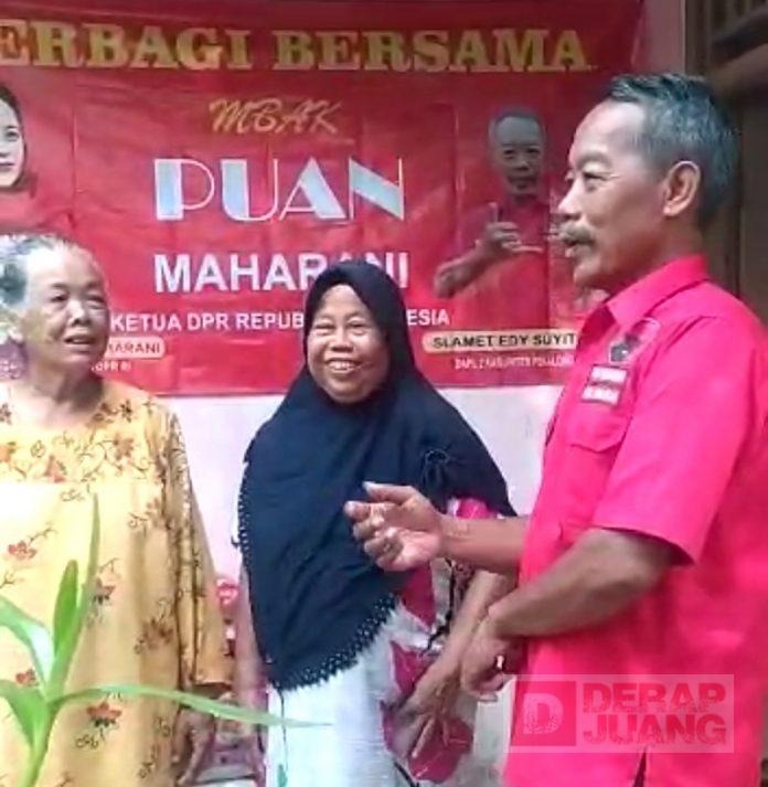 Slamet Bagikan Beras Puan, Hadirkan Berkah di Penghujung Ramadhan