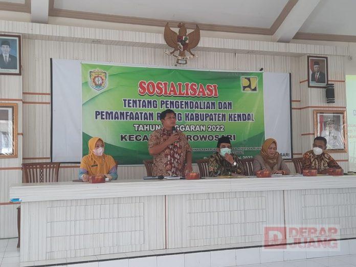 Tri Purnomo Paparkan Permasalahan dan Pencegahan Masalah Tata Ruang di Kendal