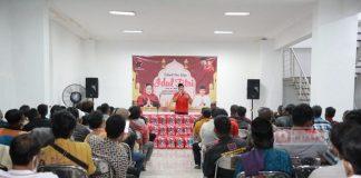 Hamenang Distribusikan Beras dari Mbak Puan