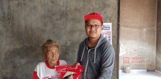 Amalkan Pancasetya, AMJ Jekri Bagikan Beras Mbak Puan