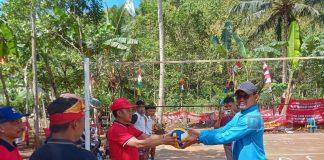 Bersama Pemuda, Suyadi Fasilitasi Turnamen Bola Voli