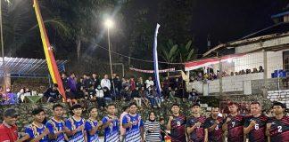 Momen Meriah Saat Sri Partini Buka Turnamen Bola Voli
