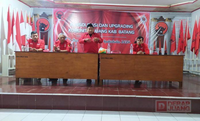 Perkuat Mesin Partai, Komunitas Juang Batang Gelar Konsolidasi dan Upgrading