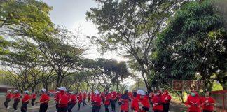 Ratusan Kader Partai Sragen Antusias Ikuti Senam Sicita