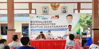 Blusukan Rahmad Handoyo Sosialisasikan Pentingnya Jamsostek