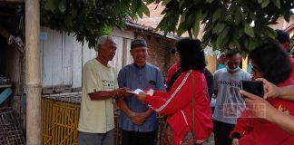 Wujud Kepedulian Kader Banteng Salatiga Kepada Korban Kebakaran