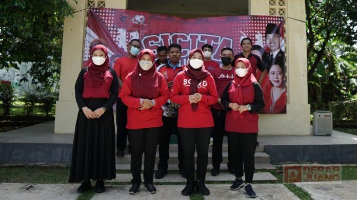 Akhiri Juni Bulan Bung Karno, Mbak Eisti Geliatkan Senam Indonesia Cinta Tanah Air