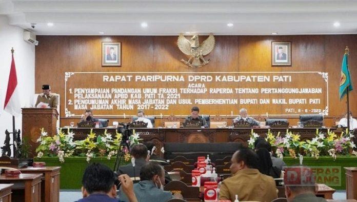 Ali Badrudin Pandangan Umum Seluruh Fraksi Merujuk Perbaikan Pola Pelayanan Publik