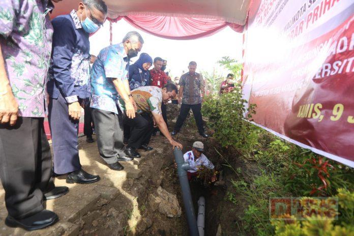 Antisipasi Wilayah Kekeringan di Kota Semarang, Mas Hendi Pasang Pipa Resapan