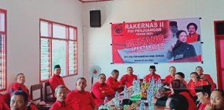 Banteng Kota Wali Serempak Ikuti Rakernas II PDI Perjuangan