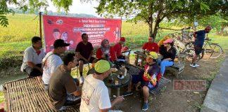 Bertajuk Ngopi Bareng, Tatiek Bangun Komunikasi Marhaen Bareng Komunitas Ogleg