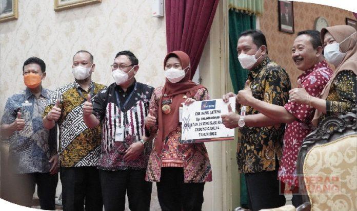 Berdayakan Kompleks Garuda, Bupati Demak Terima CSR BPD Jateng